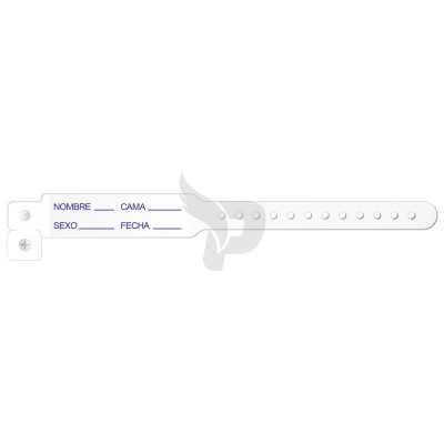 BRAZALETE DE IDENTIFICACION ADULTO