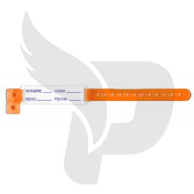 BRAZALETE DE IDENTIFICACION ADULTO