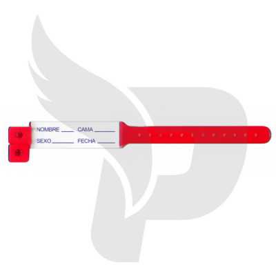 BRAZALETE DE IDENTIFICACION ADULTO
