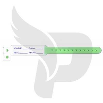 BRAZALETE DE IDENTIFICACION ADULTO