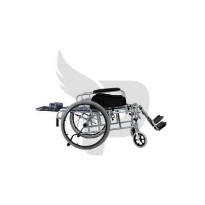 SILLA DE RUEDAS RECLINABLE ALUMINIO FS 954 LGC-46