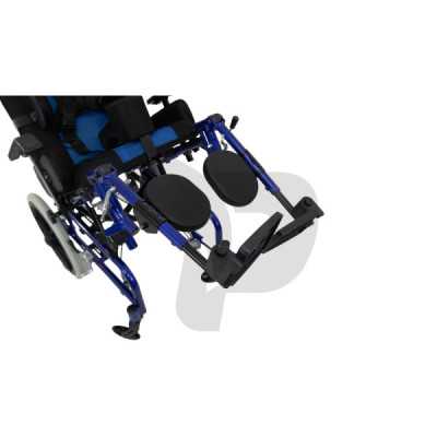 SILLA DE RUEDAS PED. P/PARALISIS FS985LBGY-38