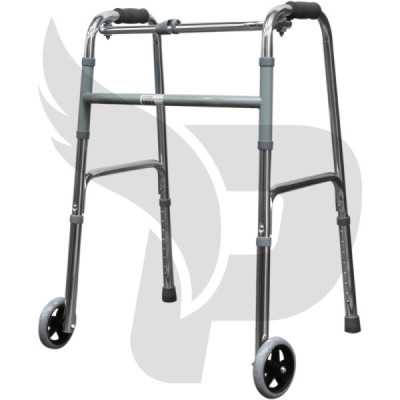 CAMINADOR ADULTO FS 9125 L PLEGLABLE ALUMINIO REGULABLEC/RUEDAS