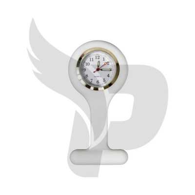 RELOJ BLANCO DE BOLSILLO PARA ENFERMERA