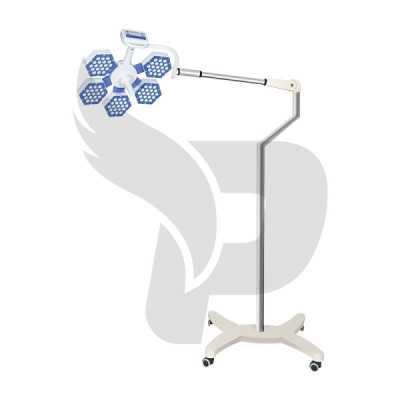 LAMPARA CIELITICA LED BRAZO SIMPLE DE PEDESTAL TMI HEX CT 5