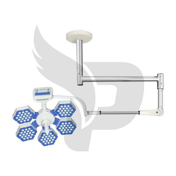 LAMPARA CIELITICA LED BRAZO SIMPLE DE TECHO TMI HEX CT 5