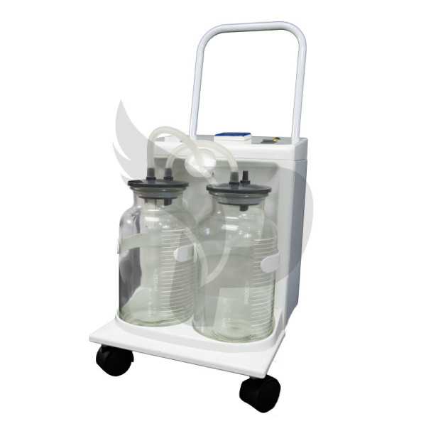 BOMBA DE SUCCION 2 VASOS 2500 ML RODANTE SS-8A