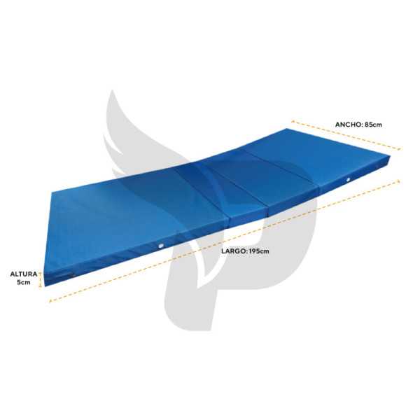 COLCHON ANTIESCARAS CILINDRICO AZUL HF6002