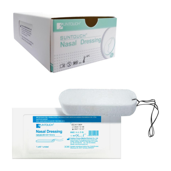 TAPON NASAL (8 CM X 2 CM X 1.5CM)
