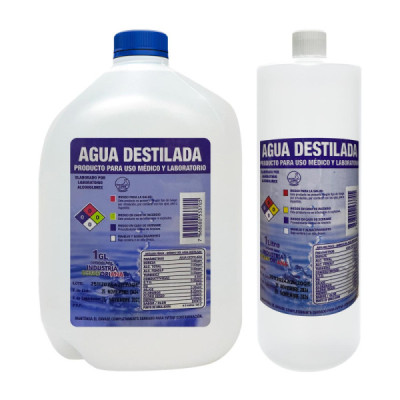 AGUA DESTILADA