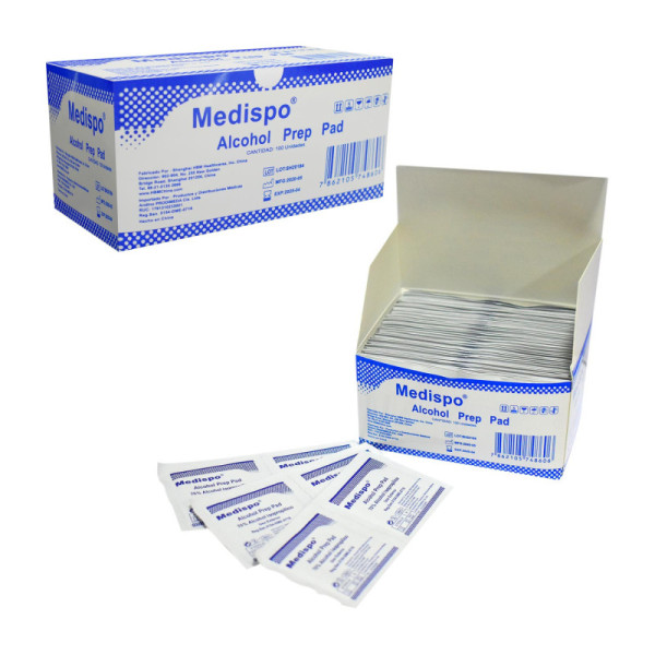 ALCOHOL PREP PAD MEDISPO