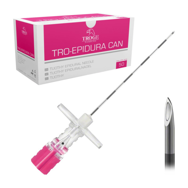 PERIDURAL AGUJA P/ANESTESIA NO. 18 libre de DEHP"