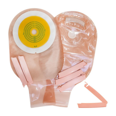 BOLSA DE COLOSTOMIA C/ANILLO 57-60 CON FILTRO DE CARBONO INNOMED "libre de DEHP"