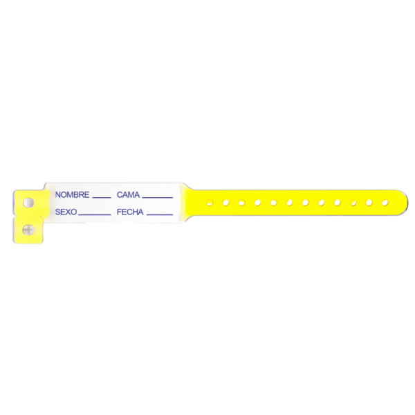 BRAZALETE DE IDENTIFICACION ADULTO
