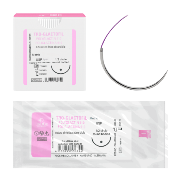 TRO-GLACTOFIL POLIGLACTINA 910 AR