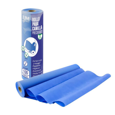 ROLLO DE TELA DESC. CAMILLA 0.70X100M CON PRECORTE