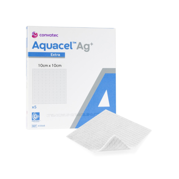 APOSITO AQUACEL AG + EXTRA 10CM X 10CM