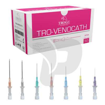 CATETER INTRAVENOSO TROGE "libre de DEHP"