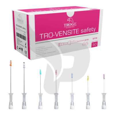 CATETER INTRAVENOSO CON SEGURIDAD PUR "libre de DEHP"