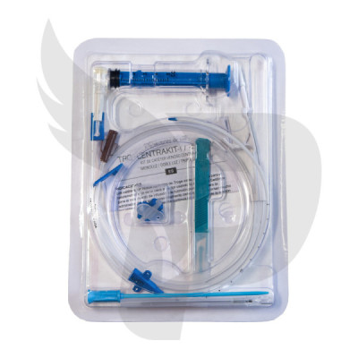 CATETER CENTRAL DUO FR7 "libre de DEHP"