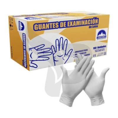 GUANTE HOSPITALARIO ANDINO X 100