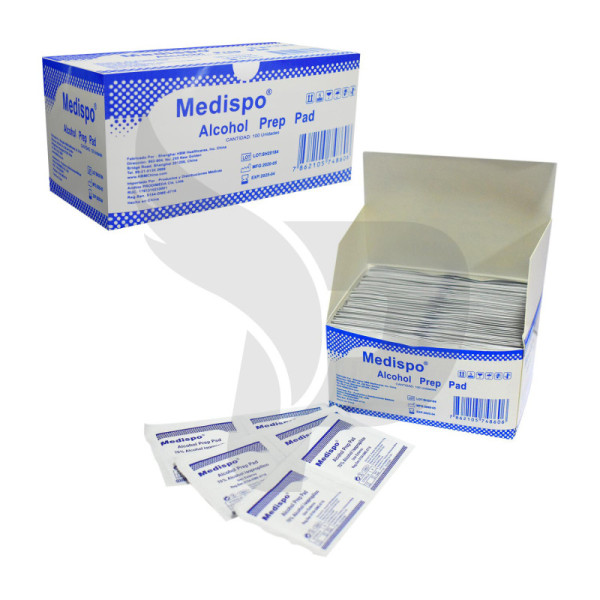 ALCOHOL PREP PAD MEDISPO