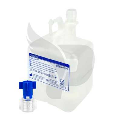 HUMIDIFICADOR DESCARTABLE CON AGUA DESTILADA