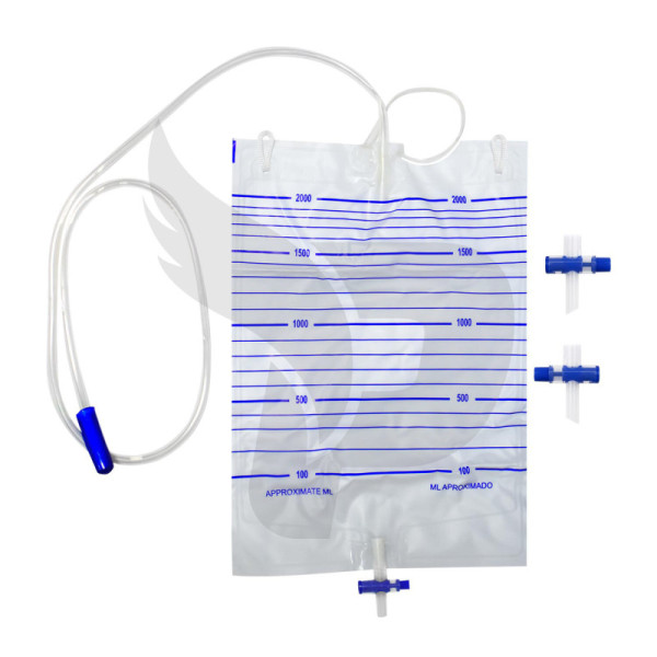FUNDA DE ORINA ADULTO C/VALVULA CRUZADA