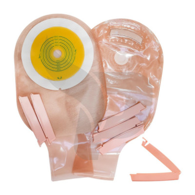 BOLSA DE COLOSTOMIA C/ANILLO 57-60 CON FILTRO DE CARBONO INNOMED "libre de DEHP"