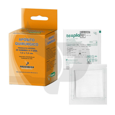 GASA LISTA TEXPOL 7.5CM X 7.5CM GASA LISTA TEXPOL 7.5CM X 7.5CM