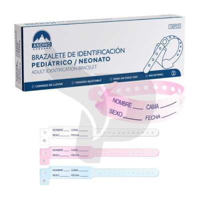 BRAZALETE DE IDENTIFICACION PEDIATRICO