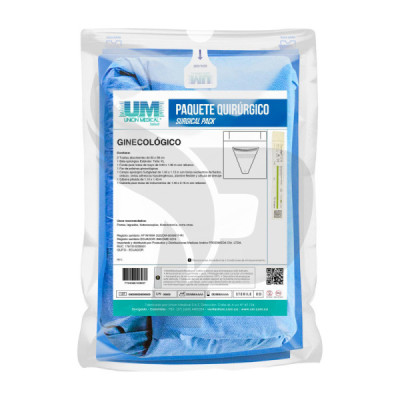 PAQUETE GINECOLOGICO PARA PARTO TIPO 1 UNION MEDICAL10303 PAQUETE GINECOLOGICO PARA PARTO TIPO 1 UNION MEDICAL10303
