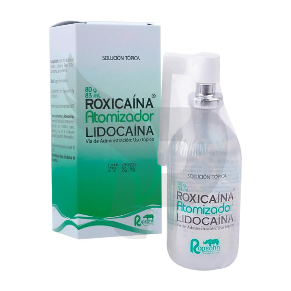 ROXICAINA SPRAY 80 ML