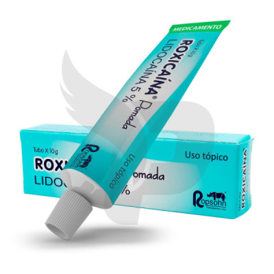 ROXICAINA POMADA 5% TUBO 10 G ROXICAINA POMADA 5% TUBO 10 G