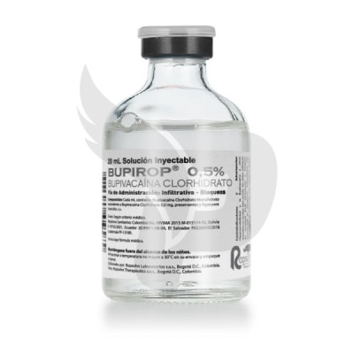 BUPIROP SIN EPINEFRINA X FCO. 20ML BUPIROP SIN EPINEFRINA X FCO. 20ML